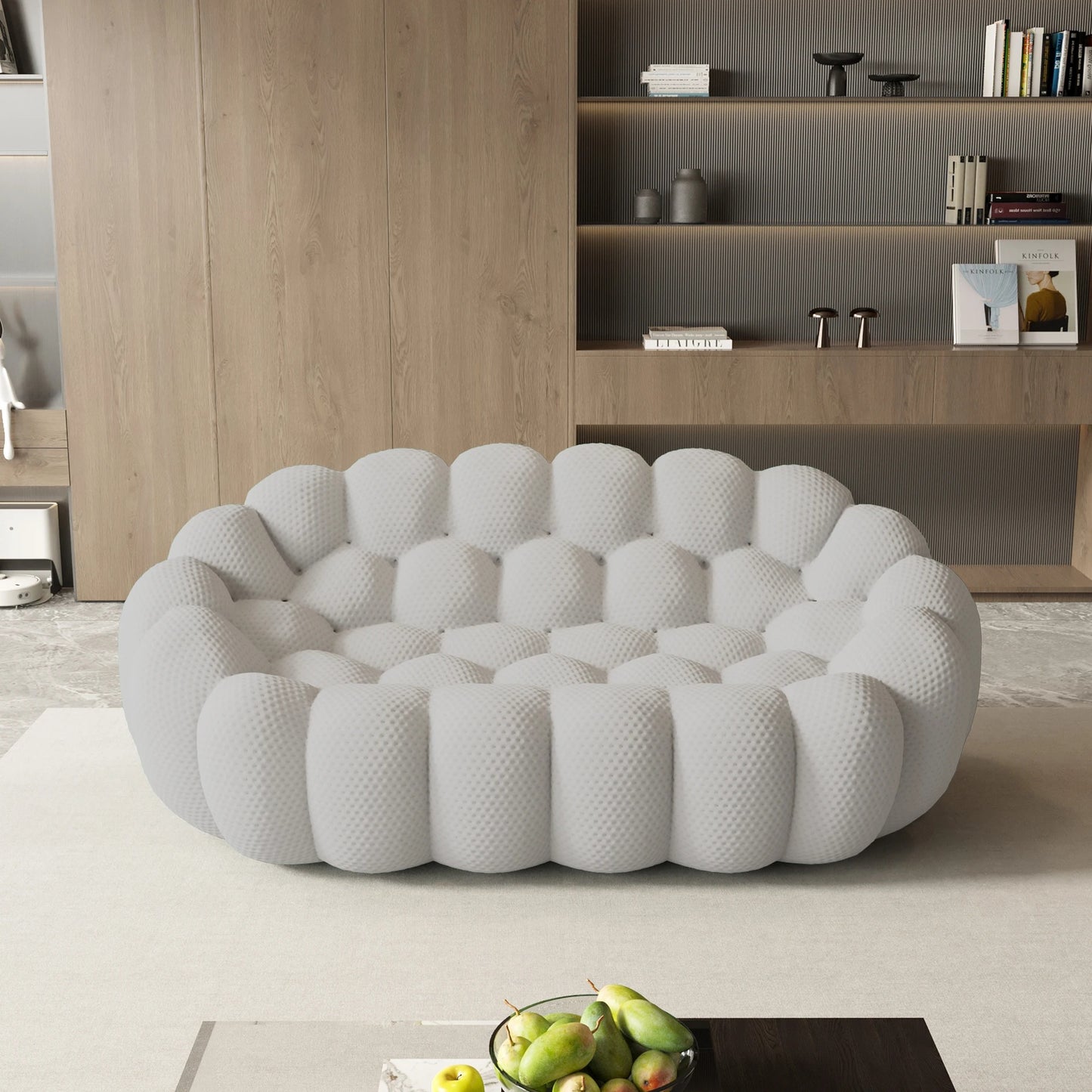 Sdorens Curved Boneless Sofa