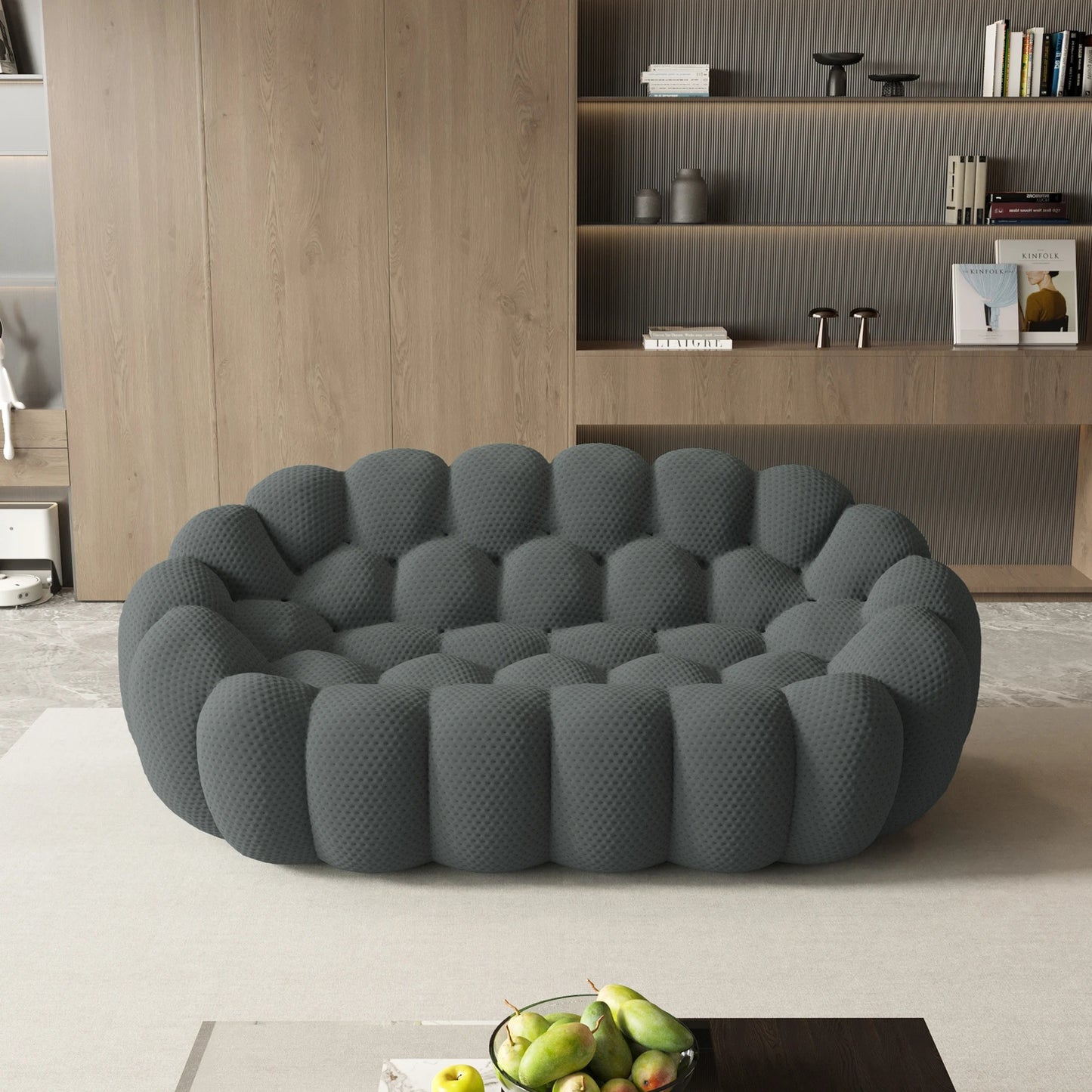 Sdorens Curved Boneless Sofa